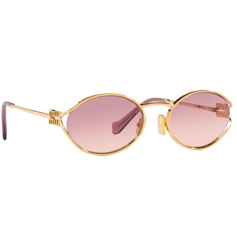 NWOT Miu Miu Logo Sunglasses